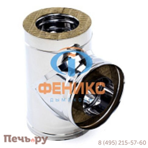 Тройник 90° 2ТР90 Феникс (AISI 430 1мм) фото