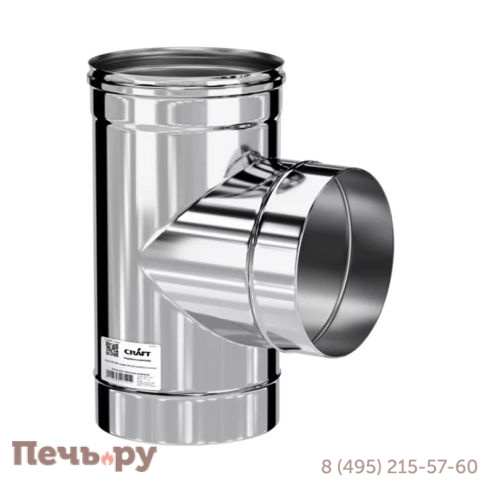 Тройник 90° Крафт (Craft) GS (316/ 0,5мм) фото