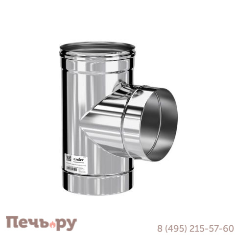 Тройник 90° Крафт (Craft) HF (316/ 0,8мм) фото