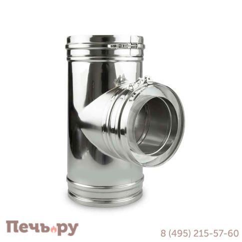 Тройник Schiedel ICS 90гр (короткий) фото