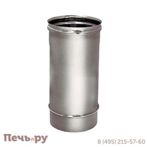 Труба VHR THR 0,5м Вулкан (AISI 321 0.8мм) фото