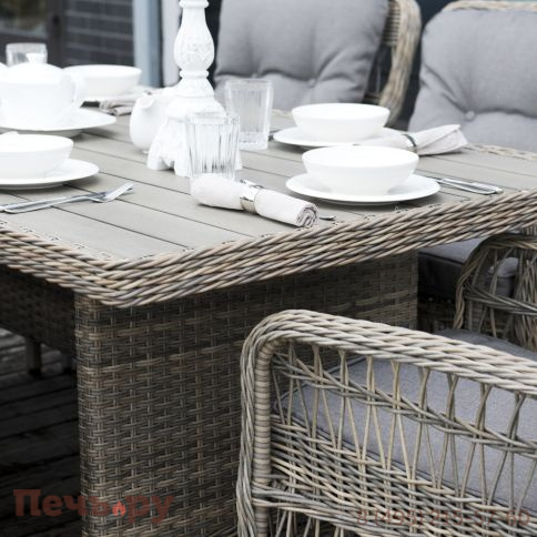 Цесена 4SiS плетеный стол из искусственного ротанга фото 5