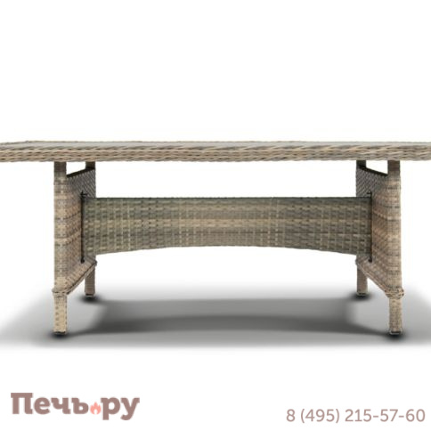 Цесена 4SiS плетеный стол из искусственного ротанга фото 8