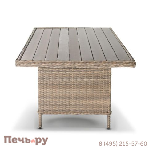 Цесена 4SiS плетеный стол из искусственного ротанга фото 9