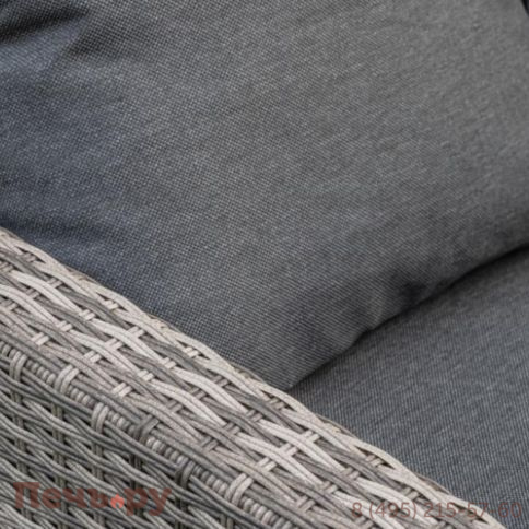 Угловой комплект Royal Family Zorro Plus Double серого цвета фото 7