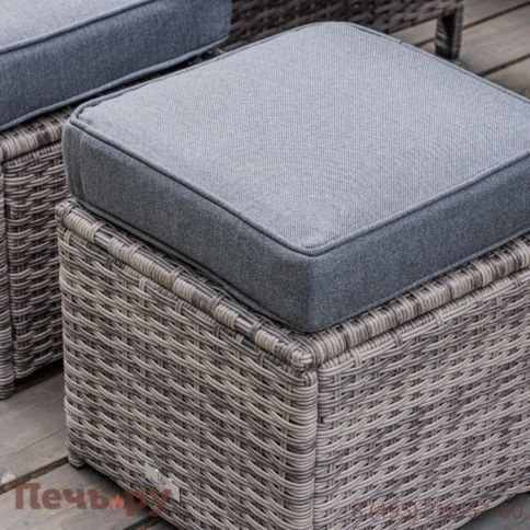 Угловой комплект Royal Family Zorro Wood серого цвета фото 10