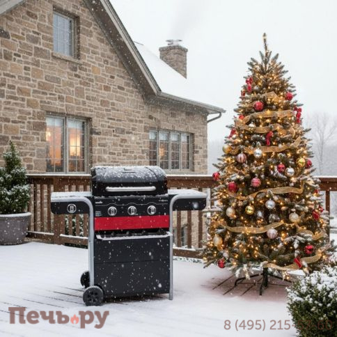 Угольный + Газовый гриль Char-Broil Gas2Coal Hybrid 3B фото 2