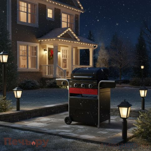 Угольный + Газовый гриль Char-Broil Gas2Coal Hybrid 3B фото 3