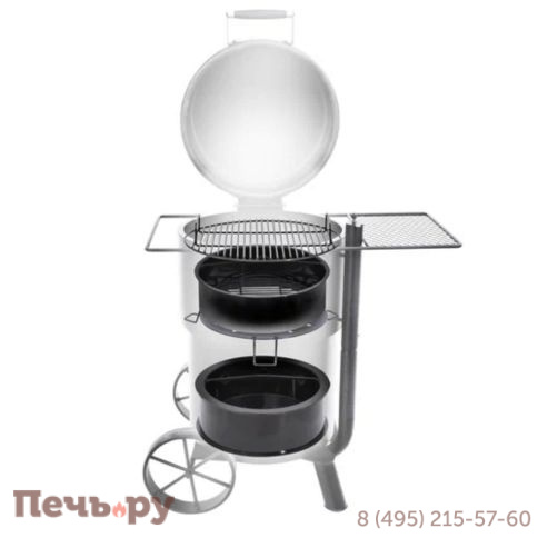 Угольный гриль коптильня Oklahoma Joe's Drum Bronco PRO фото 15