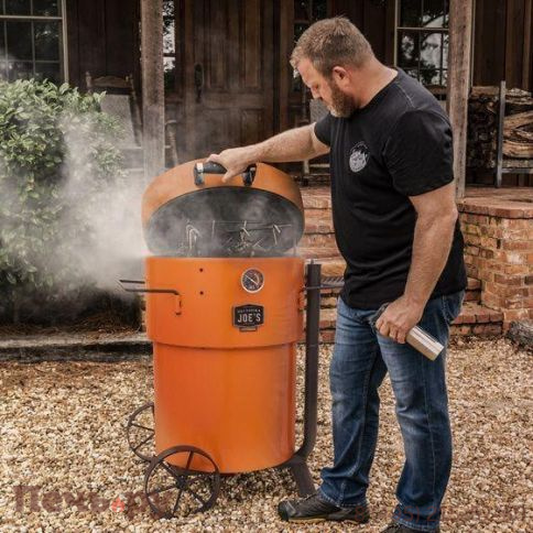 Угольный гриль коптильня Oklahoma Joe's Drum Bronco PRO фото 18