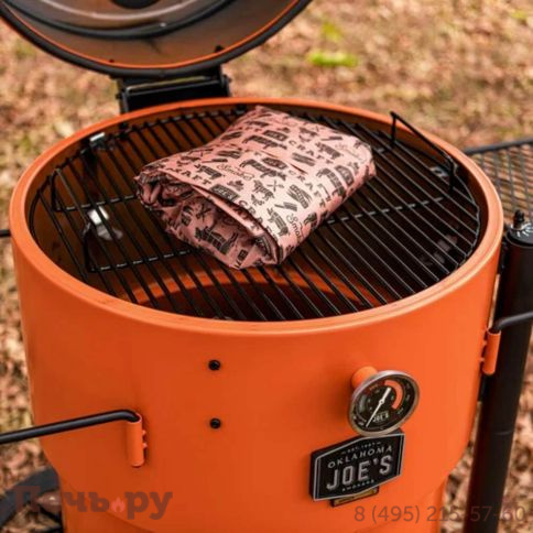 Угольный гриль коптильня Oklahoma Joe's Drum Bronco PRO фото 9