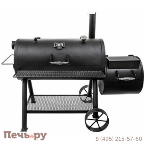 Угольный гриль коптильня Oklahoma Joe's Longhorn Reverse Flow фото 4