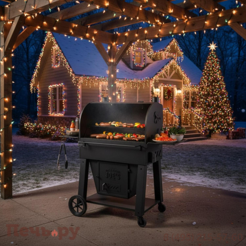 Угольный гриль коптильня Oklahoma Joe's Marshal Center Box фото