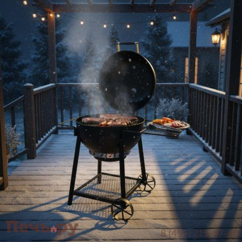 Угольный гриль Oklahoma Joe's Blackjack фото 3