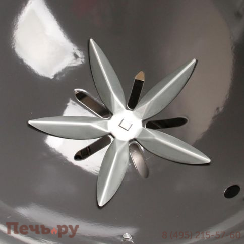 Угольный гриль SnS Grills Slow N Sear Deluxe Kettle с корзиной SnS, 57 см фото 7