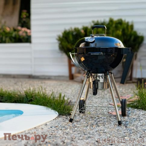 Угольный гриль SnS Grills Slow N Sear Kettle, 57 см фото 2