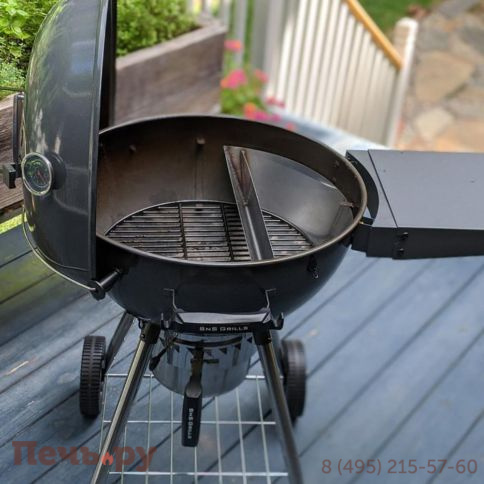 Угольный гриль SnS Grills Slow N Sear Original Kettle с корзиной SnS, 57 см фото 3