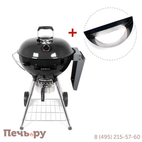 Угольный гриль SnS Grills Slow N Sear Original Kettle с корзиной SnS, 57 см фото