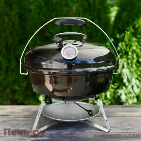 Угольный гриль SnS Grills Slow N Sear Travel Kettle, 47 см фото 3