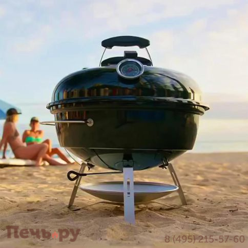 Угольный гриль SnS Grills Slow N Sear Travel Kettle, 47 см фото 5