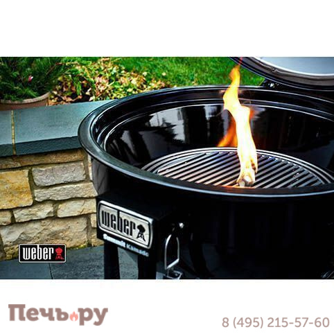 Угольный гриль Weber Summit Kamado E6 фото 8