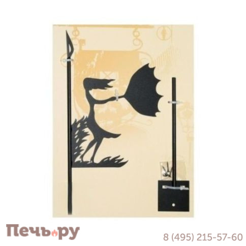 Указатель ветра малый Duckanddog 316 Девушка с зонтом фото