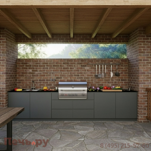 Уличная гриль кухня Астов №3 фото 4