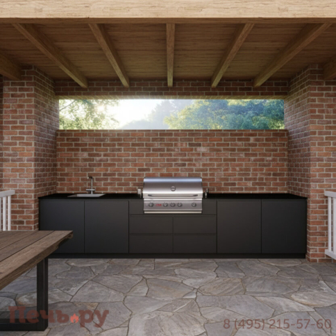 Уличная гриль кухня Астов №3 фото 5