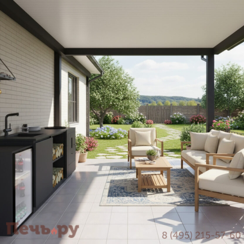 Уличная гриль кухня Астов №6 фото 3