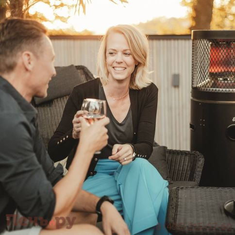 Уличный газовый обогреватель Enders Polo Black 2.0 фото 2