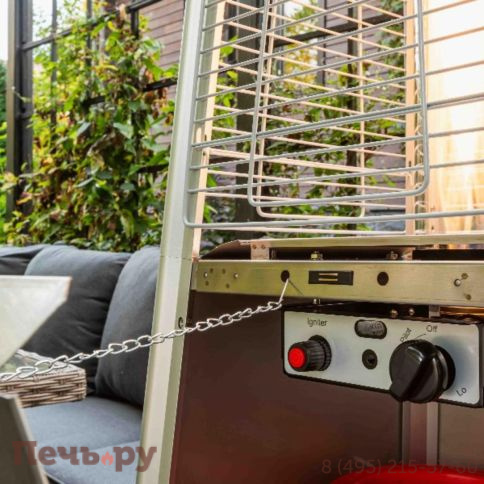 Уличный газовый обогреватель Royal Family Eva из нержавеющей стали фото 10