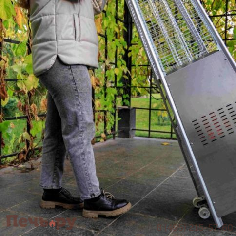 Уличный газовый обогреватель Royal Family Eva из нержавеющей стали фото 4