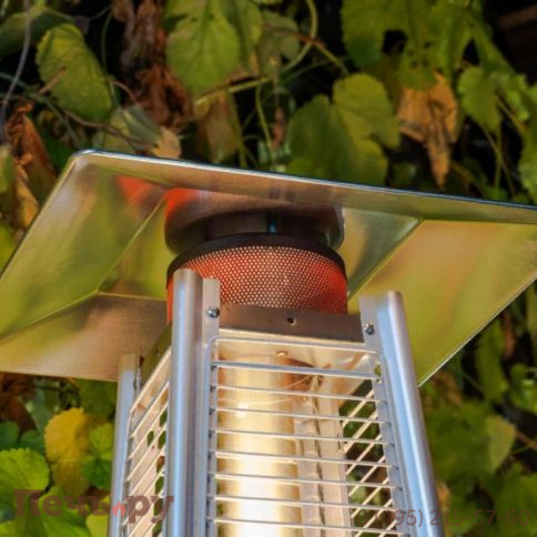 Уличный газовый обогреватель Royal Family Eva из нержавеющей стали фото 8