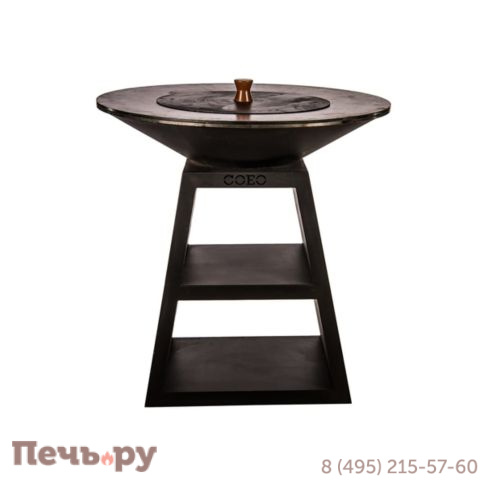 Уличный гриль Coeo Trio 98 - Noir (Высота 110, без роликов) фото 5