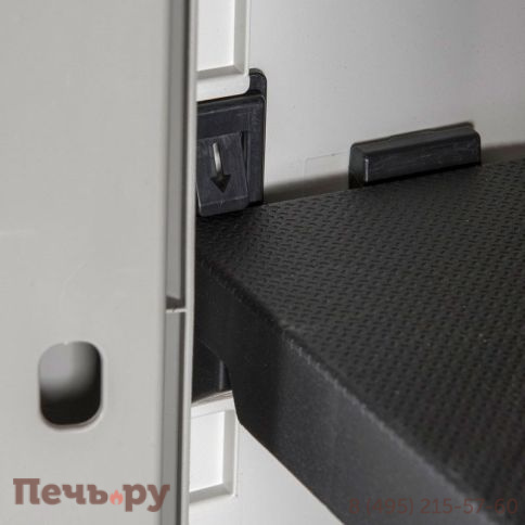 Уличный шкаф Gardeck 2х дверный глубокий Woodys XL (4 полки), светло-серый фото 10