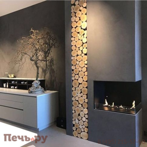 Встраиваемый угловой биокамин Denner Fire Aura Luxe 1800 фото 3