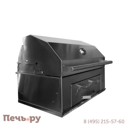 Встраиваемый угольный гриль B-fire (нержавеющая сталь) фото 3