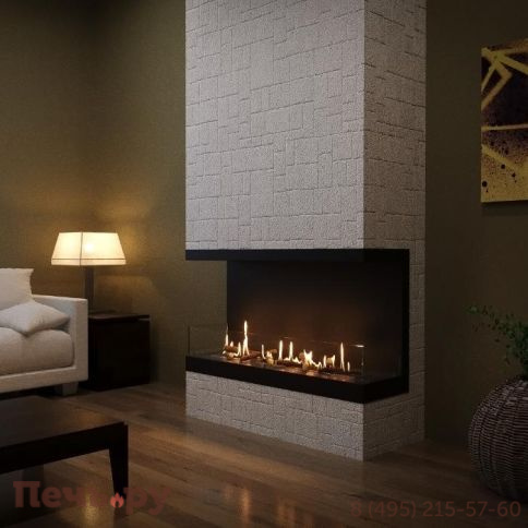 Встроенный биокамин Lux Fire фронтальный 500 M фото 2