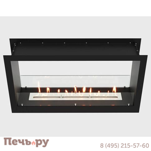 Встроенный биокамин Lux Fire сквозной 1210 М фото 6