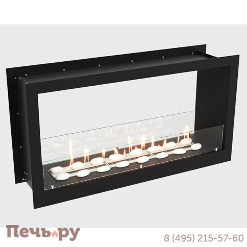 Встроенный биокамин Lux Fire сквозной 1210 М фото 7