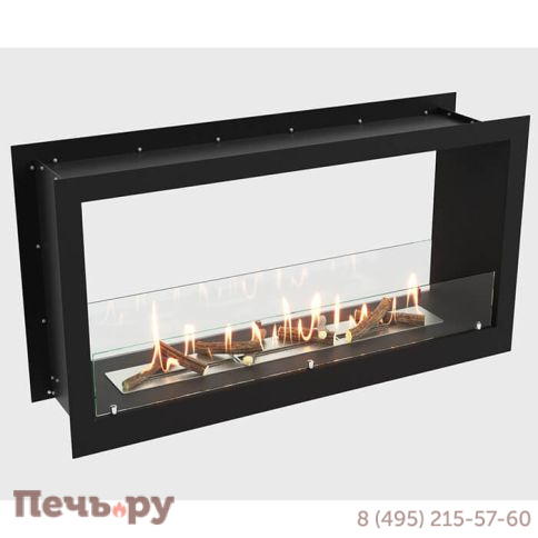 Встроенный биокамин Lux Fire сквозной 1210 М фото 8