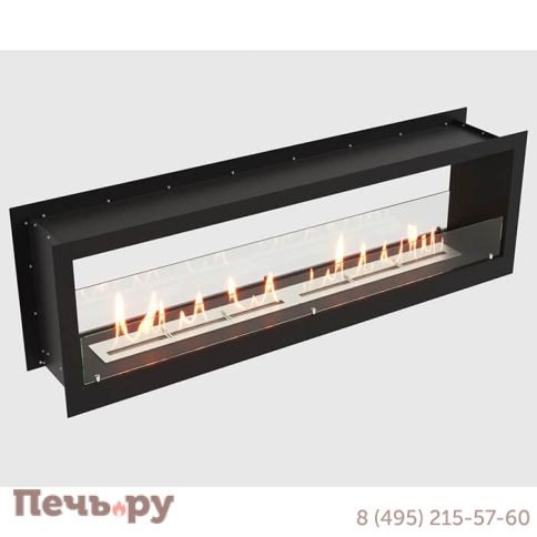 Встроенный биокамин Lux Fire сквозной 1710 M фото