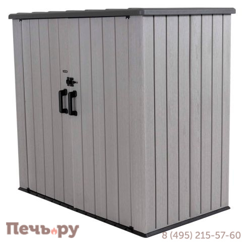 Ящик-шкаф Gardeck WoodLook, 3100 л, серый фото 3