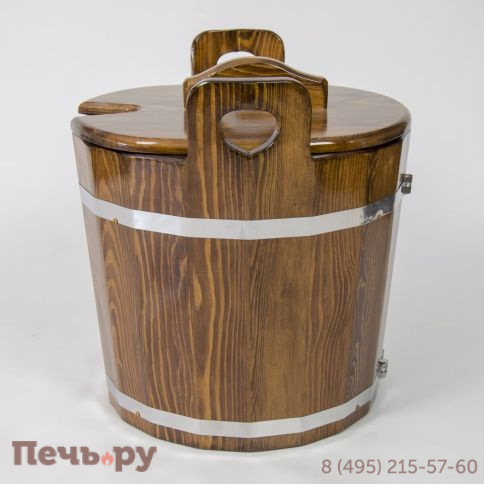 Запарник для бани BentWood из лиственницы, 22 л. фото 6