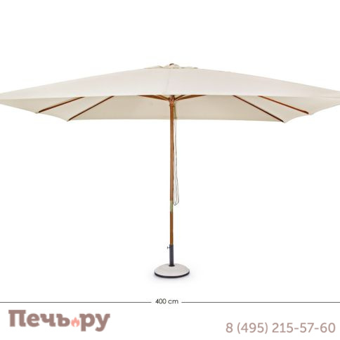 Зонт Неаполь Бежевый 3х4 фото 4