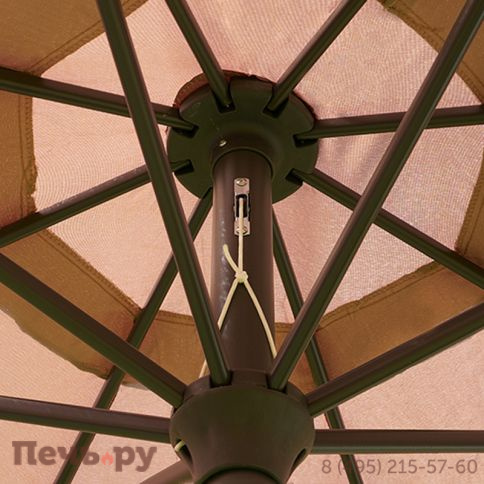 Зонт Салерно Коричневый D300 фото 7