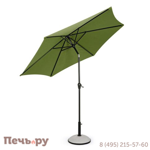 Зонт Салерно Оливковый D270 фото 2