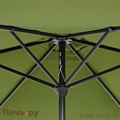Зонт Салерно Оливковый D270 фото 4