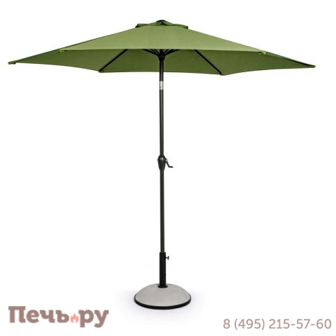 Зонт Салерно Оливковый D270 фото
