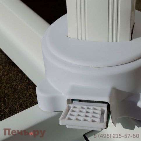 Зонт Севилья 3*3м, цвет белый фото 8